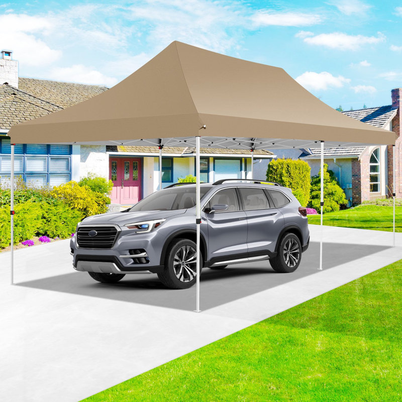 3m x 6m 10x20 Pop-Up-Überdachung, Zelte für Partys mit 6 abnehmbaren Seitenwänden, einfach aufzubauen, kommerzielles Partyzelt, wasserdicht, UV50+, ganzjährig, Outdoor-Unterstand, Hochzeit, sogar