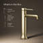 Occasion Tall Single-Handle Vessel Sink Bathroom Faucet with Drain Assembly-382420788-336265192