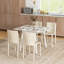 Olujimi 110cm Solid Wood Rectangular Folding Table-1440477475