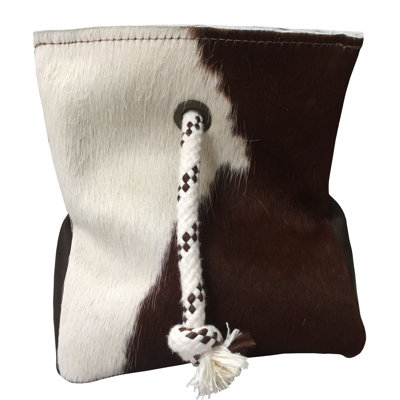 Tyra Cowhide Floor Door Stop