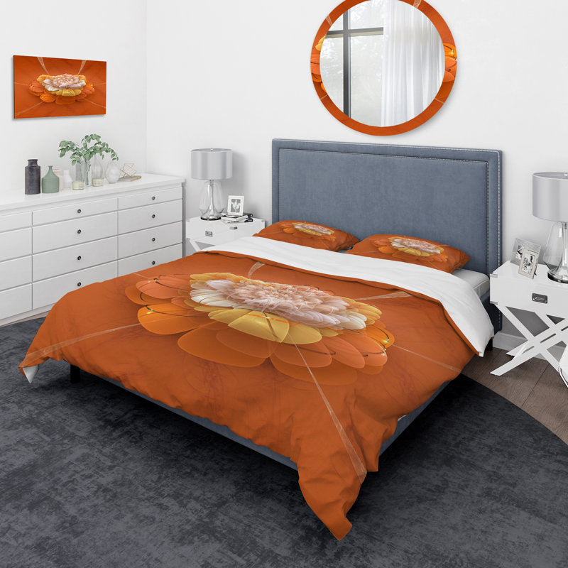 Ensemble de housse de couette traditionnelle, Housse de couette très grand + 2 taies décoratives