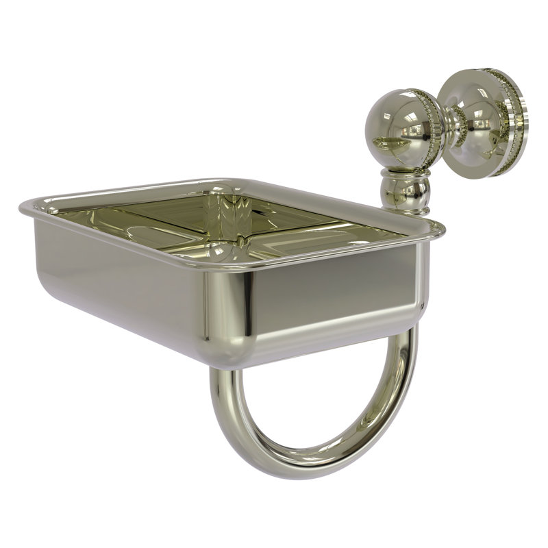 Mambo Soap Dish, Polished Nickel