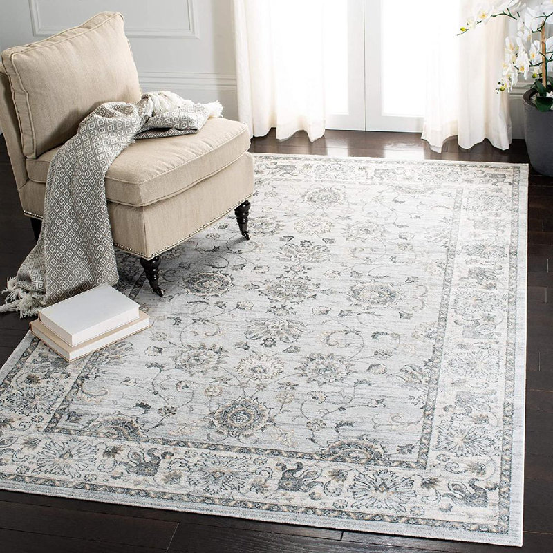 Tapis rose Aba, Carré 4 pi