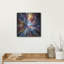  «Space Explosion» par Rich Monet, art mural en métal, 12 po x 12 po-844170125