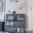 Glass Door Shoe Box Shoe Storage Cabinet With RGB Led Light-914070489-914070488