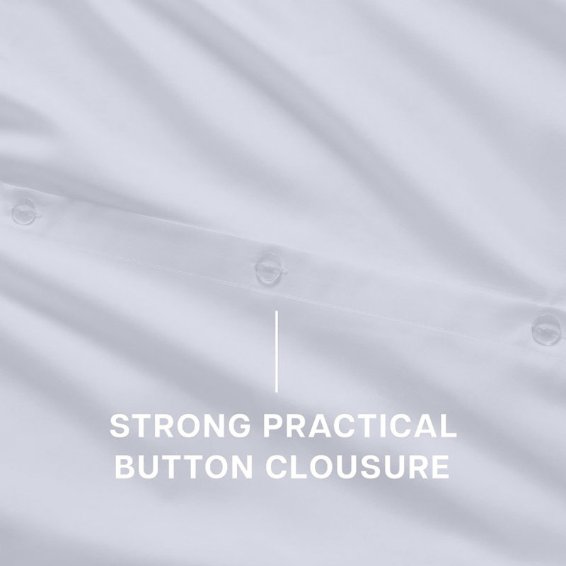 Ensemble de housse de couette unie 3 pièces - Literie 100% microfibre soyeuse avec taies d'oreiller, lavable à la machine