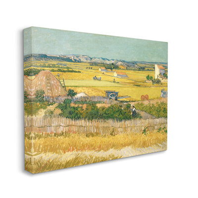 «The Harvest» par Vincent van Gogh, peinture classique - peinture sur toile