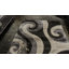Tapis gris / noir en polyester Derval-538036828