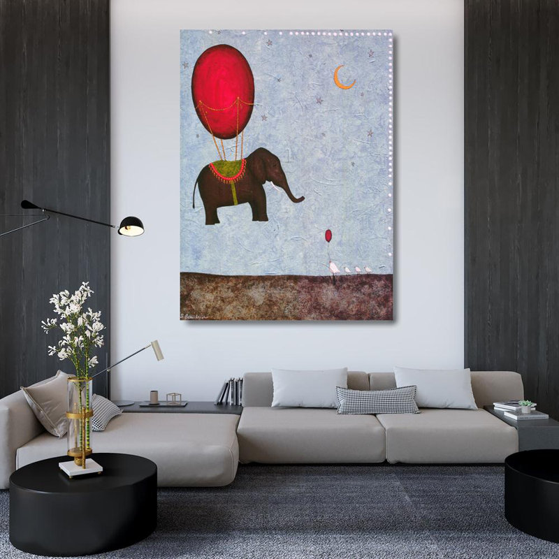 The Arrival, 48" H x 35" W