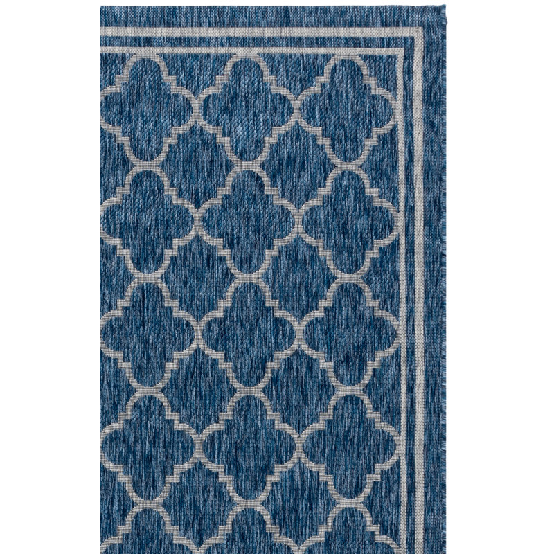 Alminas Performance Geometric Indoor/Outdoor Area Rug, Rectangle 5'3" x 7'7"