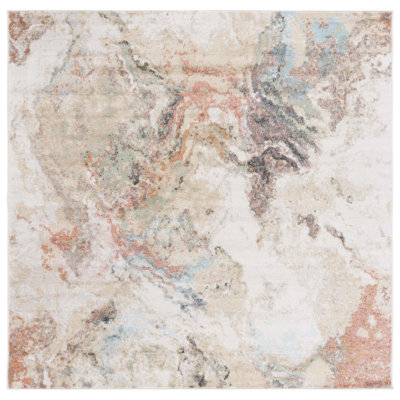 Tapis ivoire / rouille Phoenix 504 Phoenix