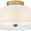 Devon Two-Light Flush Mount Bath Ceiling Light by Lisa McDennon