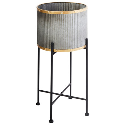 FEUILLE Metal Elevated Planter