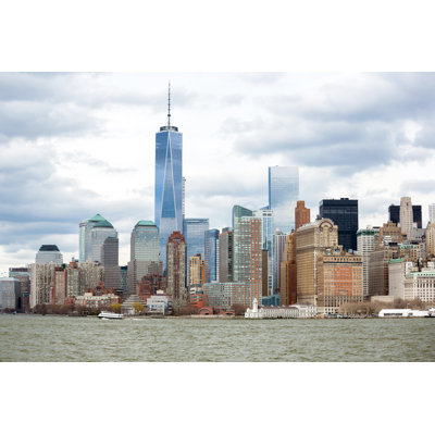 Lower Manhattan - Wrapped Canvas Print