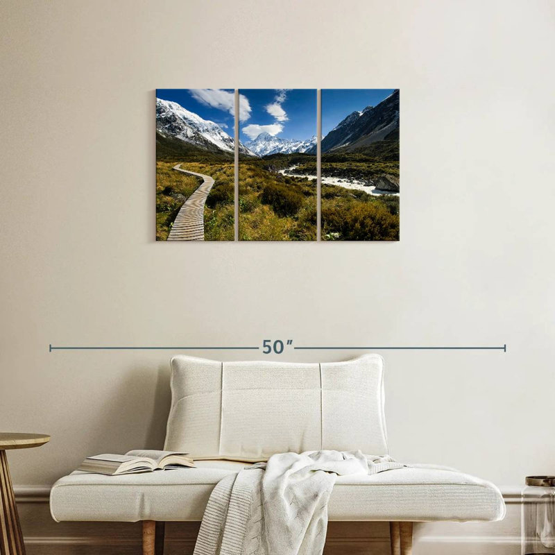 Hooker Valley Trail, 20" H x 33" W