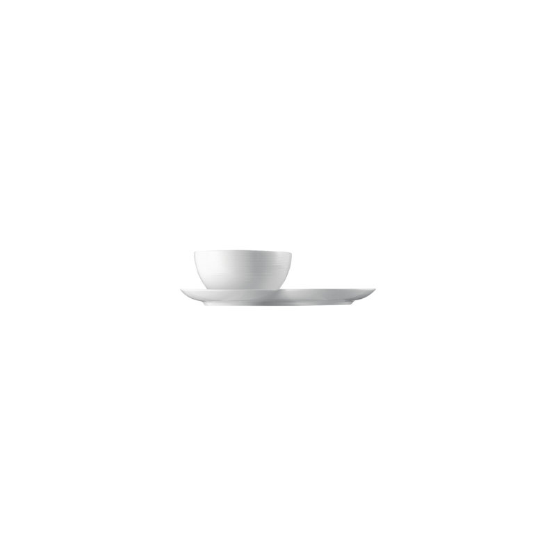 Loft Weiss Porcelain Dessert Bowl