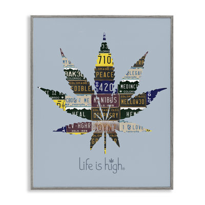Life Is High with Plant Giclee Art by Higher Learning/Life Is High