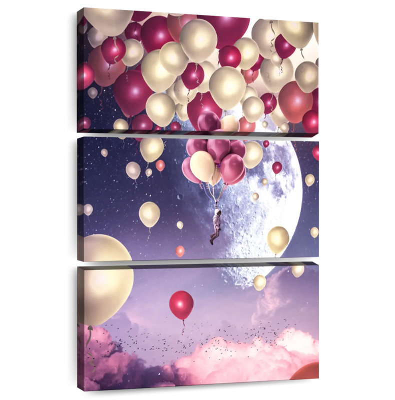 Kelan Balloon Jump, 65" H x 42" W