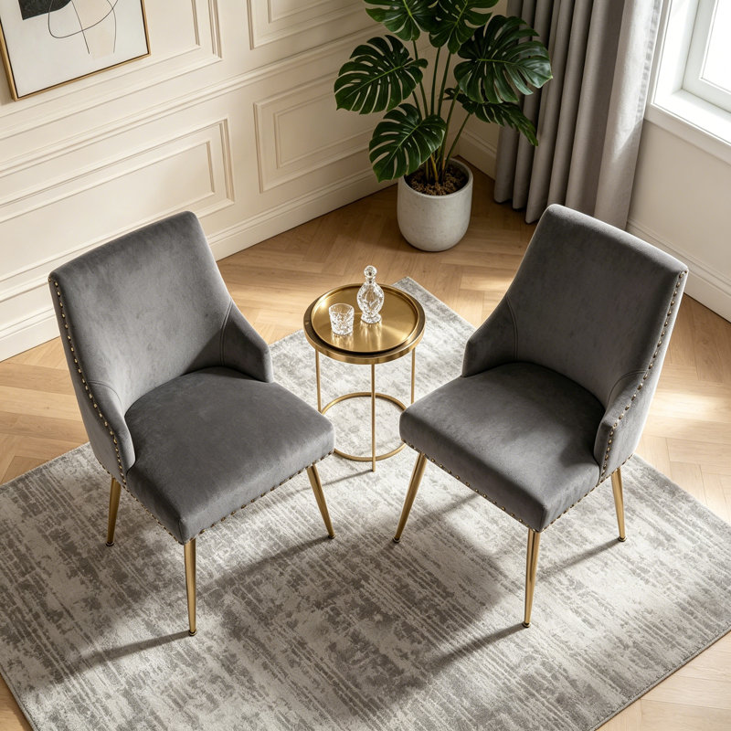 Chaise de salle à manger, Gray
