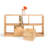 Zanesfield Storage box, solid wood, large sturdy, shelving storage