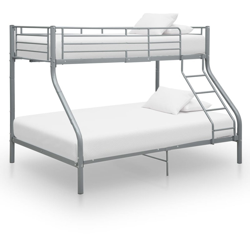 Mentone Metal Bed, Grey