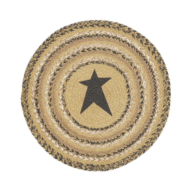 Kettle Grove Jute Round 1 Piece Trivet