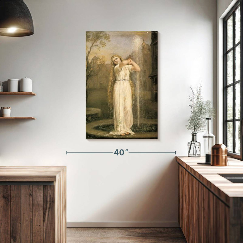 Leisha Undine, 39" H x 26" W