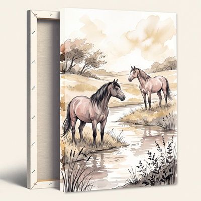 «Two Horses» par Stream in Mute