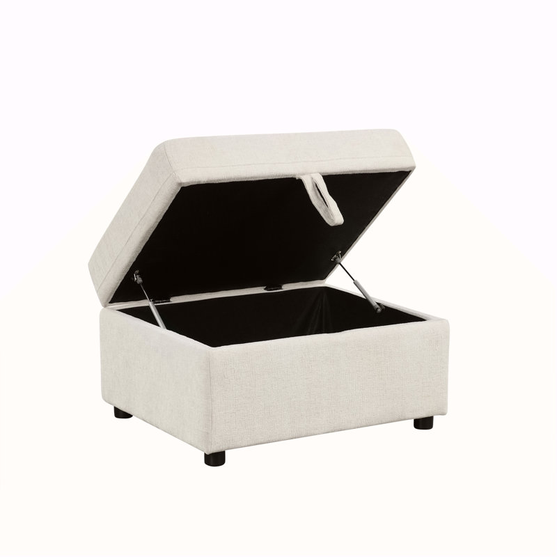 Canapé-lit convertible en L 109,1 po, Beige