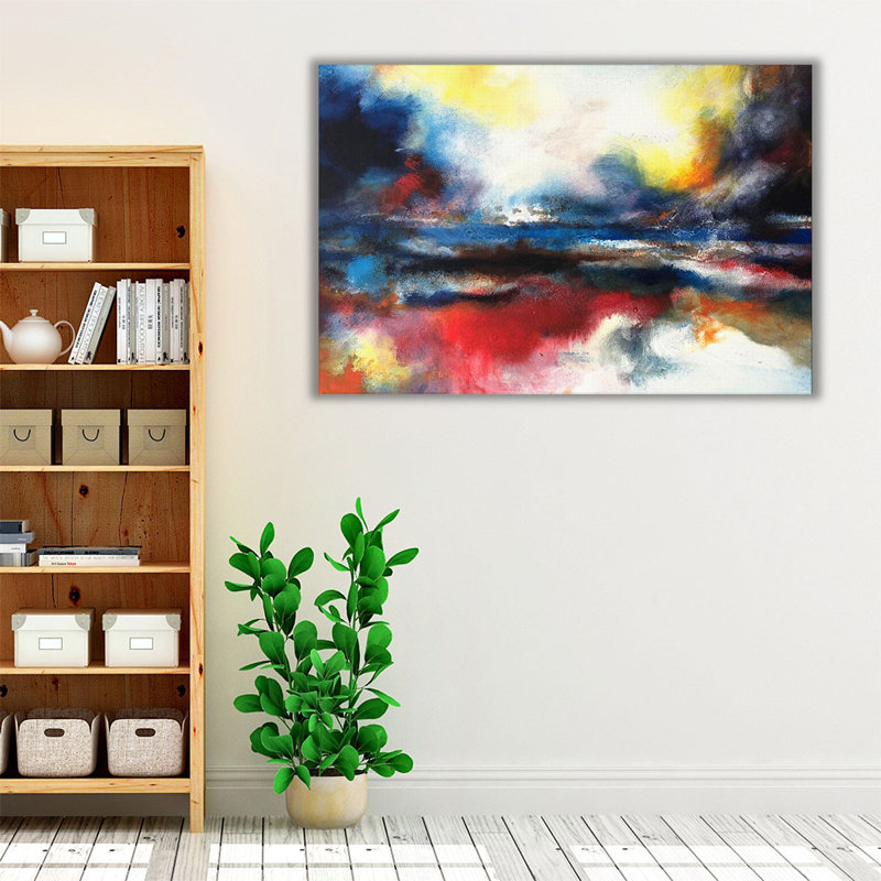 Abstract Wonder - Canvas Print Wall Art, 20" H x 30" W
