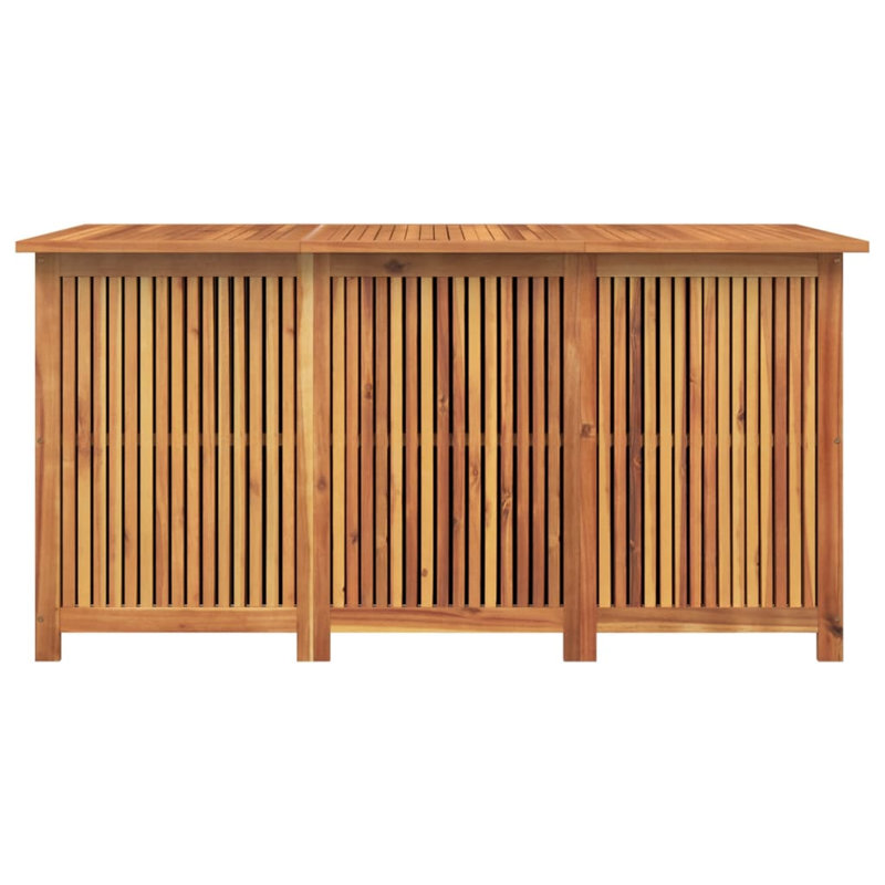 Alpen Home Gagner 150cm W 0L Water Resistant Solid Wood Deck Box in Brown