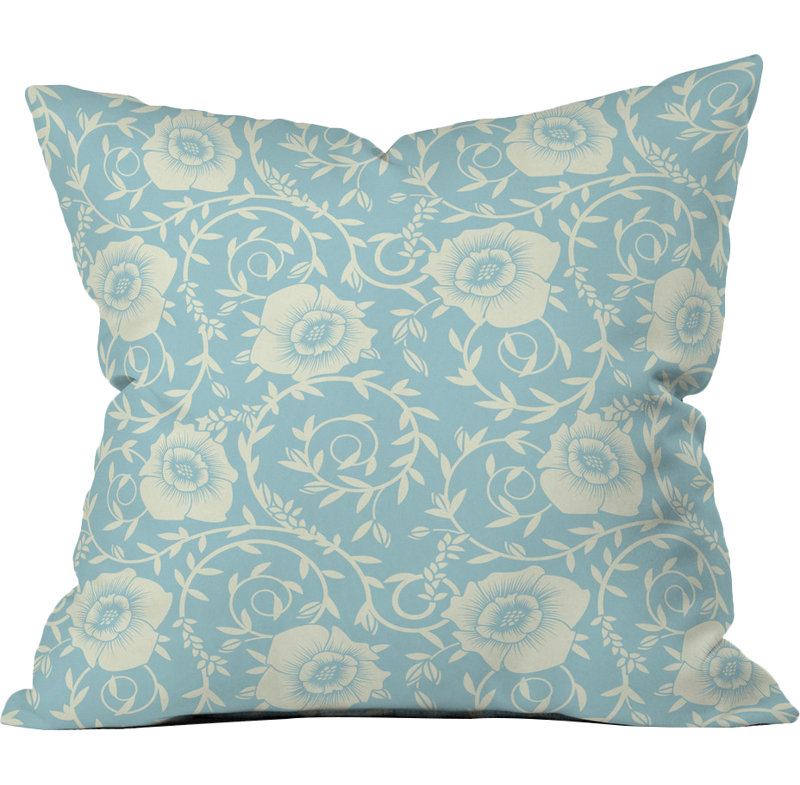 Coussin Floral, 20 po x 20 po