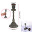 2 Piece Metal Tabletop Candelabra Set