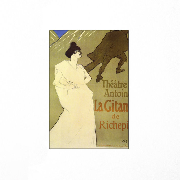 Henri De Toulouse-Lautrec - Wrapped Canvas Print, 90cm H x 60cm W x 1.8cm D