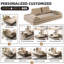 Lit en chenille 86,6 po-407802453