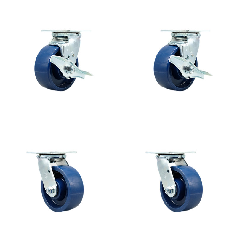 Caster Set with Ball Bearings