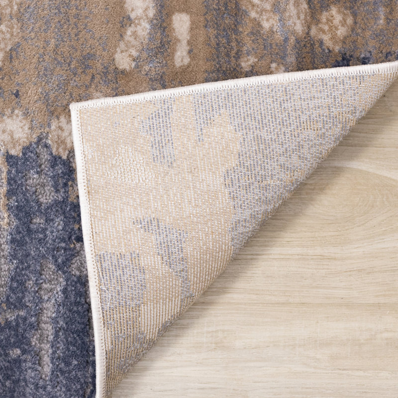 Tapis en polypropylène tissé à la machine Earles, Rectangle 8 pi x 10 pi