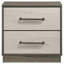 Table de chevet 2 tiroirs Edmondson