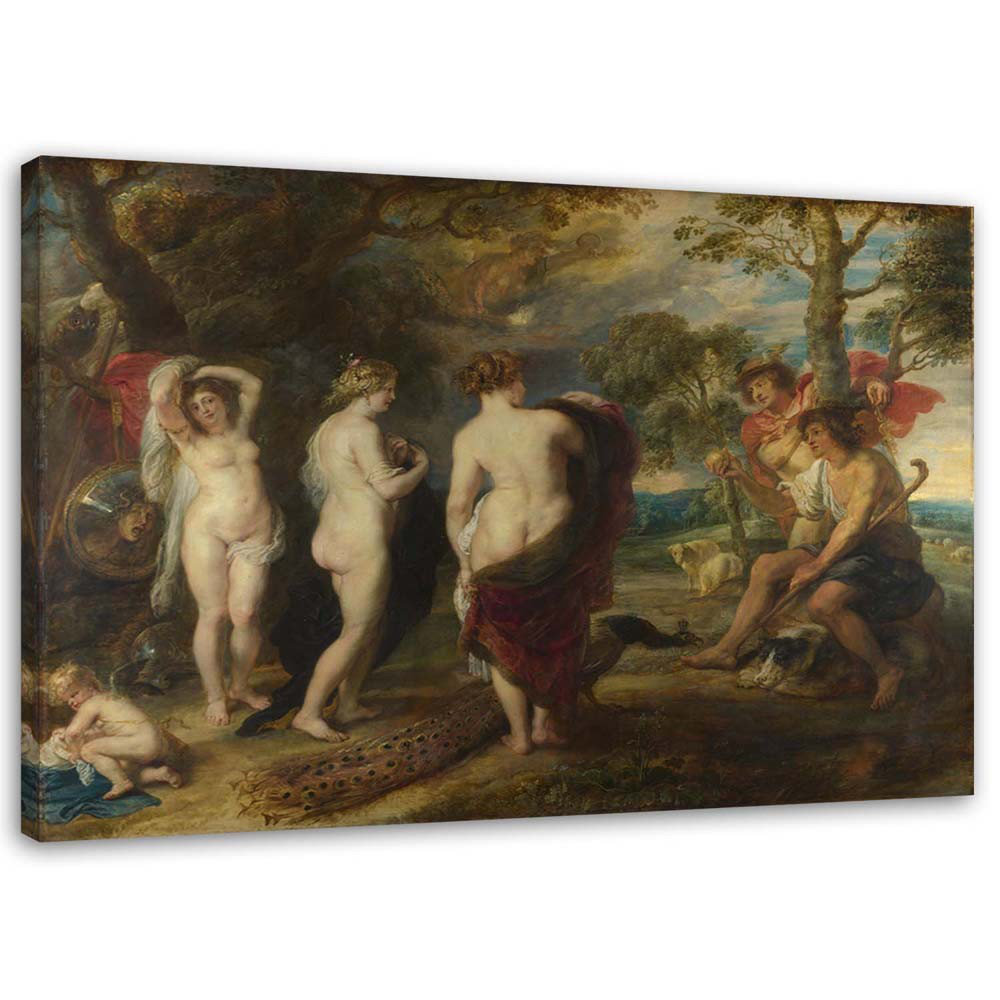 Leinwandbild Das Urteil von Paris - P. P. Rubens, Reproduktion 51152