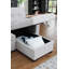 Canapé-lit modulaire réversible en lin gris clair 84 po Destiny-2093290138-2093290136