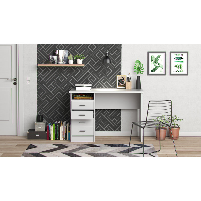 Vishrut Writing Desk, White