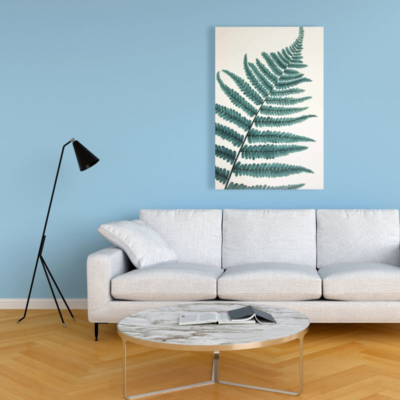 Beautiful fern - Toile de chambre verte pour la décoration intérieure