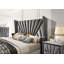 Chambre à coucher Tête de lit à oreilles 1pc Grand lit Mobilier de lit rembourré en tissu-1687858964-1687858966