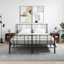 Erno 40cm W Iron Bedside Table-1422215012