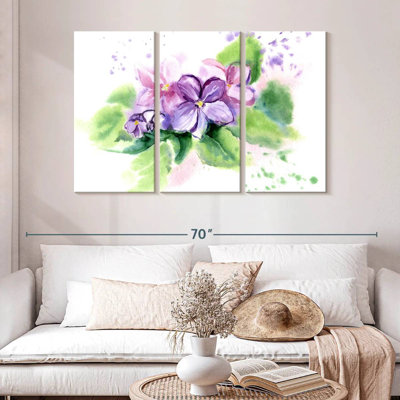 Violettes douces
