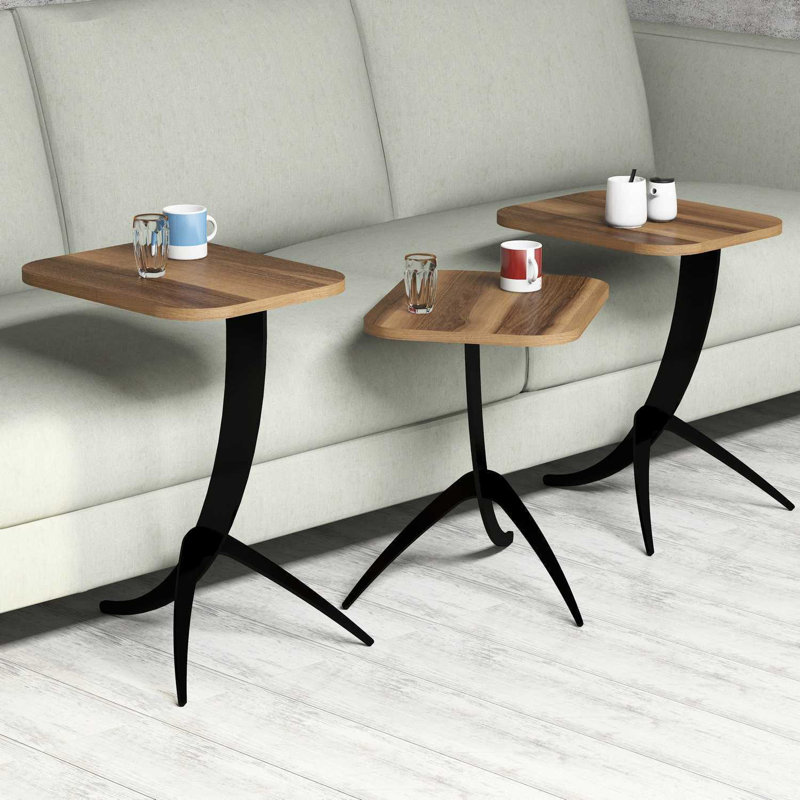 Trigg Nesting Tables, Walnut