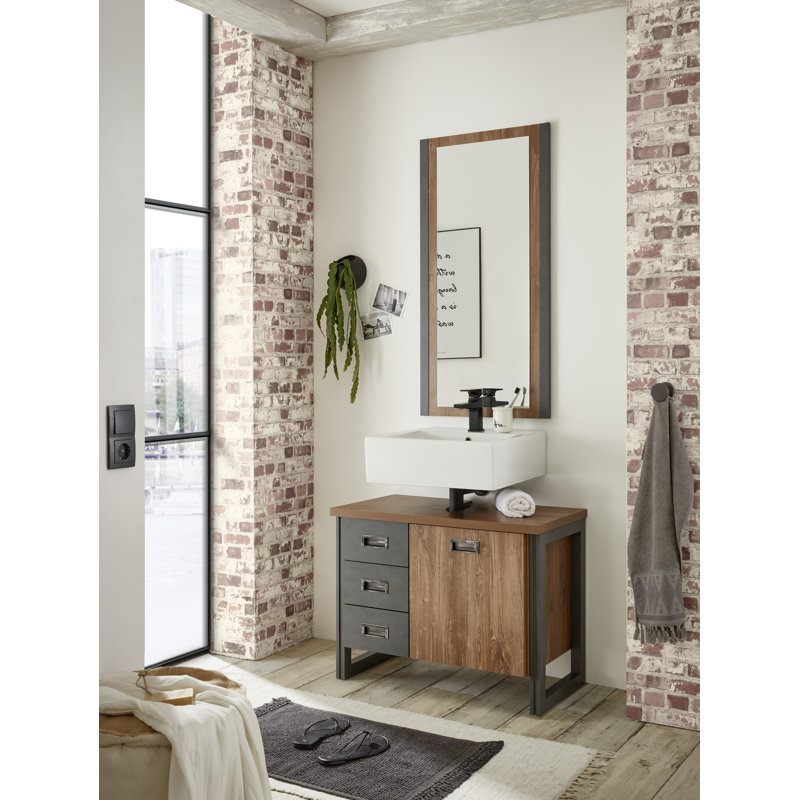 Kennemer Vanity & Mirror Set