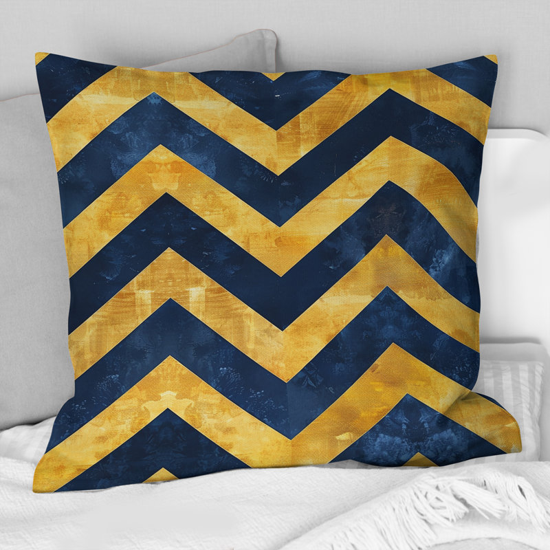 Coussin décoratif sans motif Mid-Century
