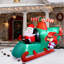 Décoration gonflable de Noël 72 po