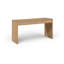 Console / bureau en bois massif et placage de chêne Fawcett-125376912